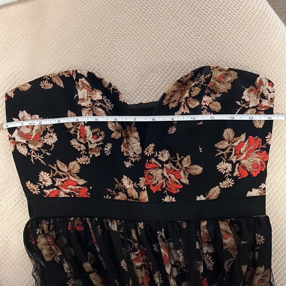 Rare Free People Dare to Dream Tulle Gown Floral Maxi Dress - Picture 11 of 11